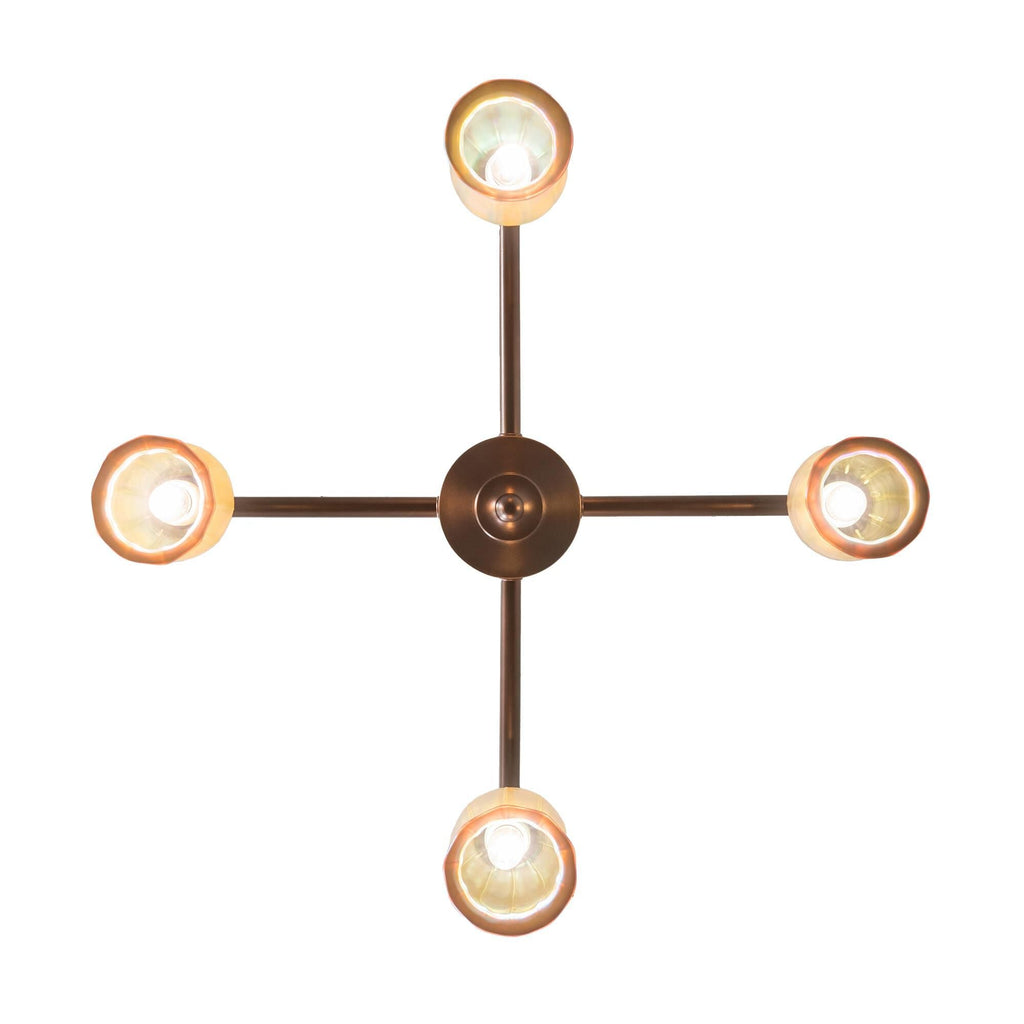 Meyda Lighting 26 Inch 4 Light Chandelier Cp780408
