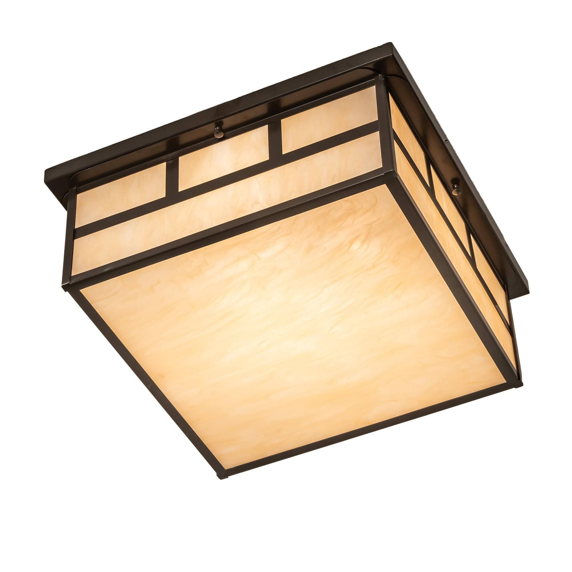 Meyda Lighting Hyde Park 28 Inch 4 Light Flush Mount Cp779900