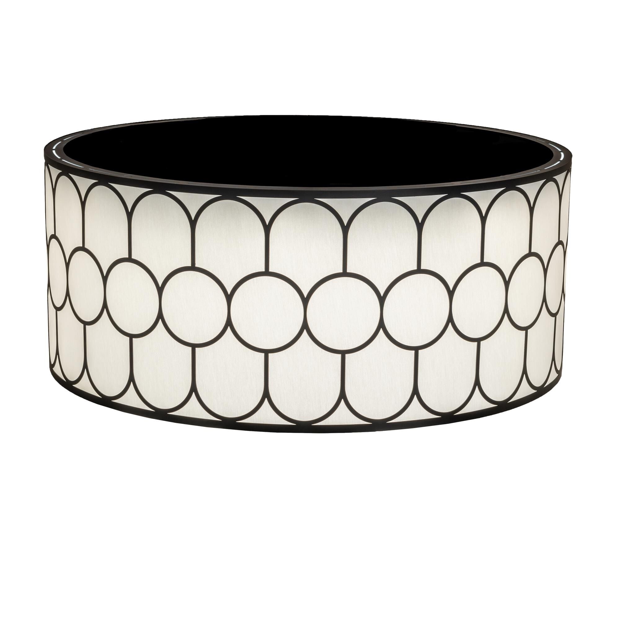 Meyda Lighting Cilindro 48 Inch 1 Light Led Flush Mount Cp779933