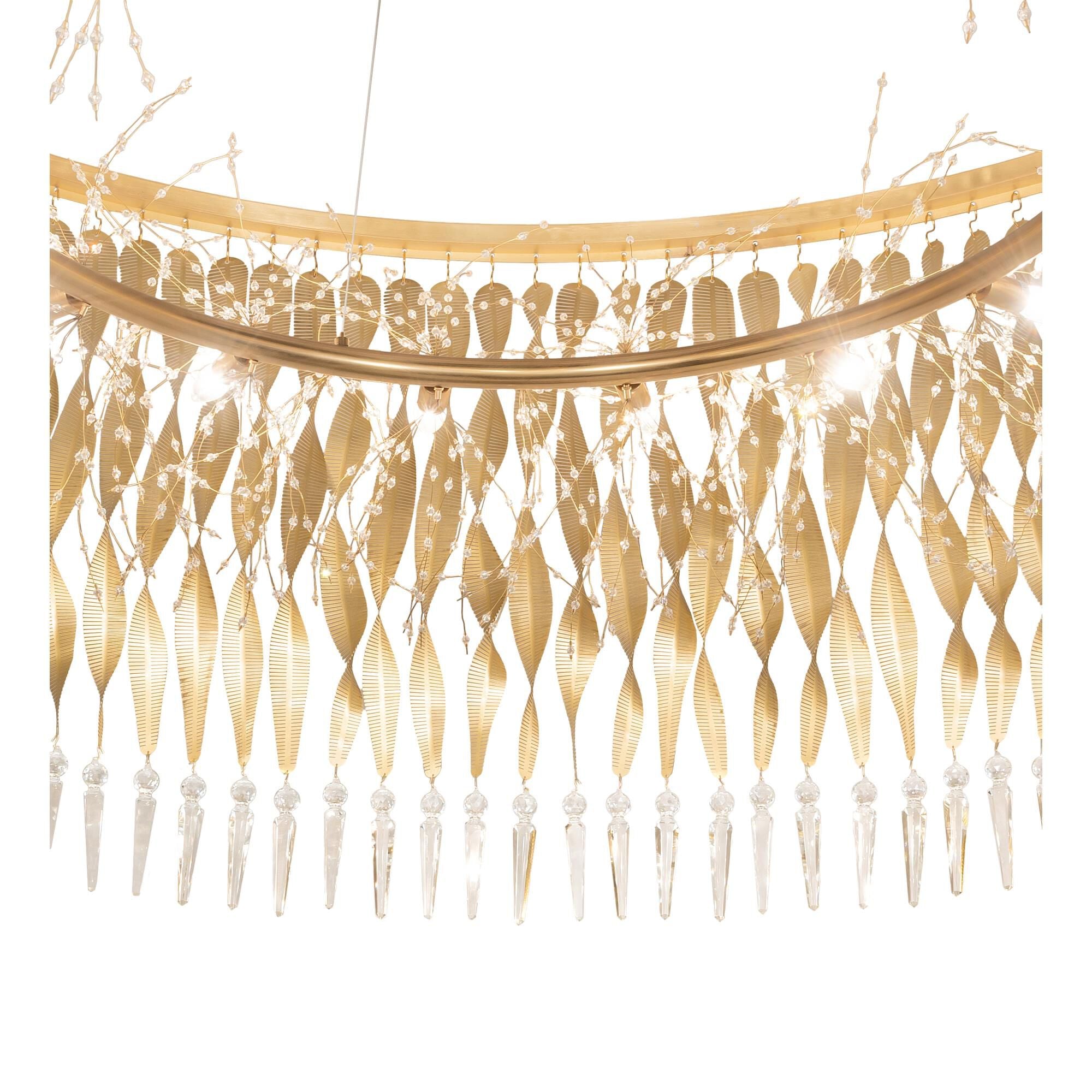 Meyda Lighting Sterling Ridge 82 Inch 18 Light Led Chandelier Cp779835
