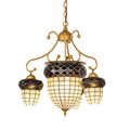 Meyda Lighting Acorn 28 Inch 2 Light Led Chandelier Cp779774