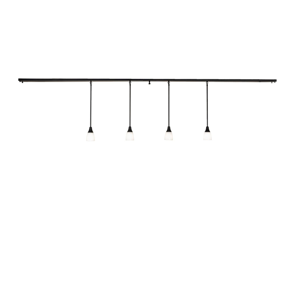 Meyda Lighting Oyster Bay 118 Inch 4 Light Linear Suspension Light Cp780054