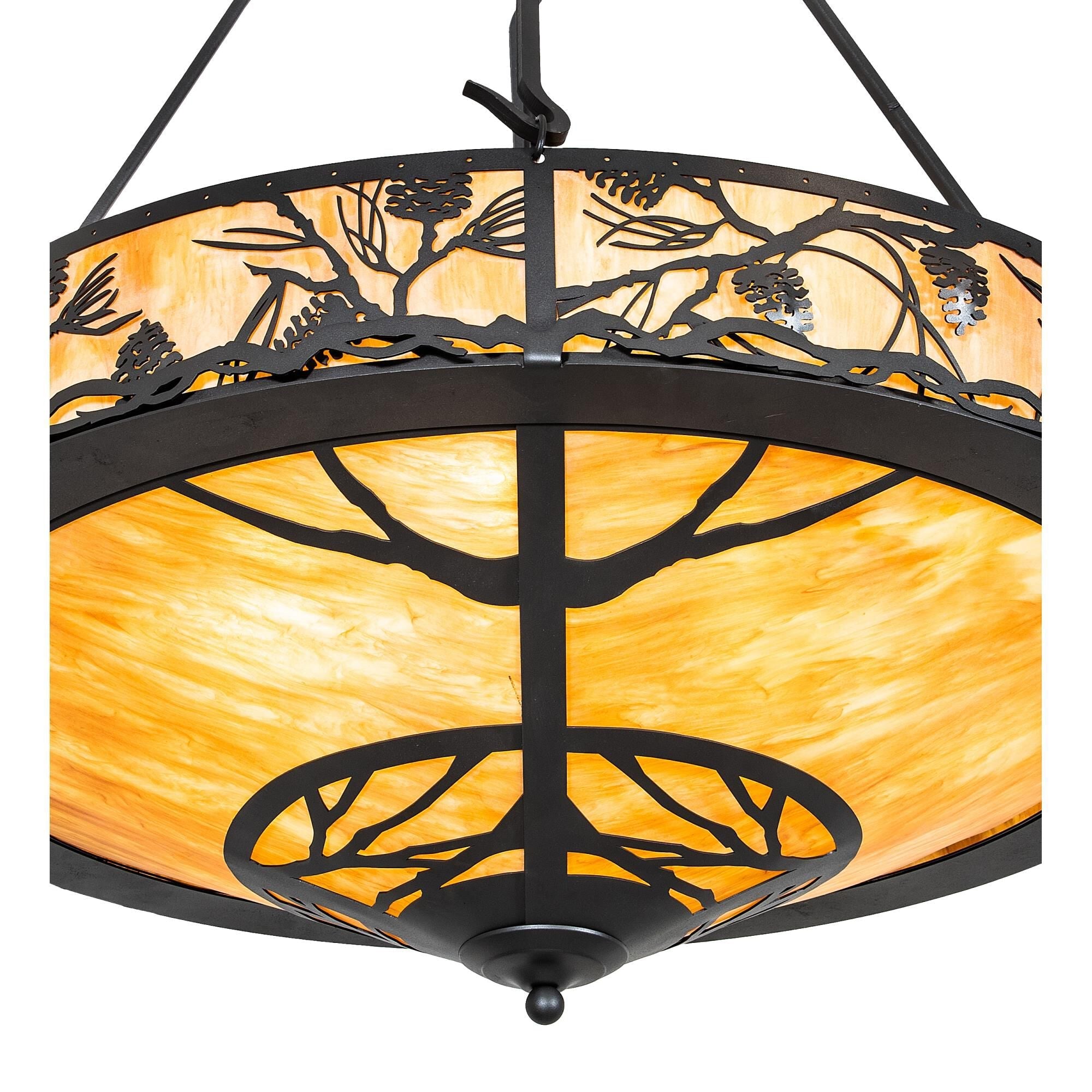 Meyda Lighting Whispering Pines 36 Inch Large Pendant Cp780012