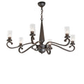 Meyda Lighting 42 Inch 6 Light Chandelier Cp780424