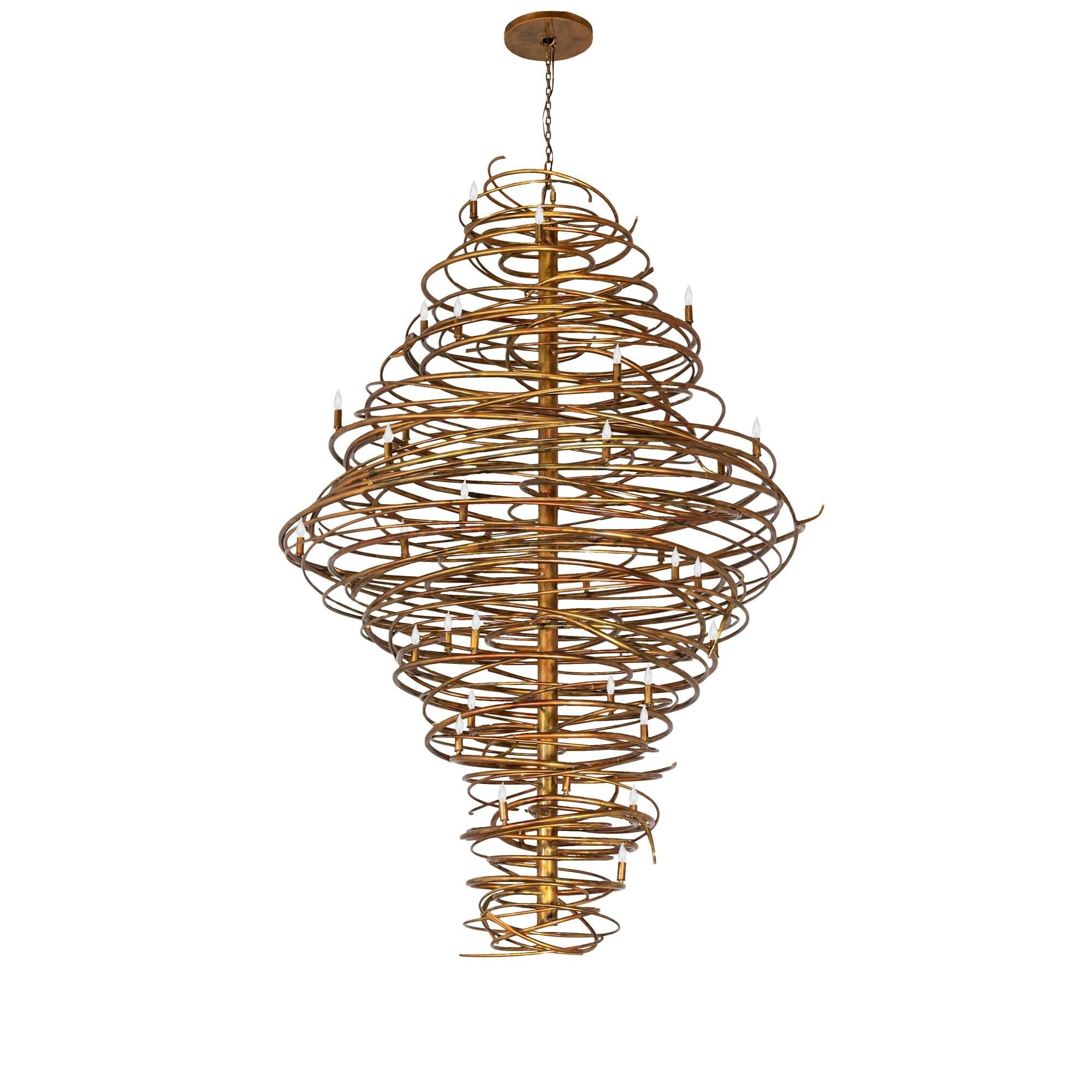 Meyda Lighting Cyclone 60 Inch 36 Light Led Chandelier Cp779844