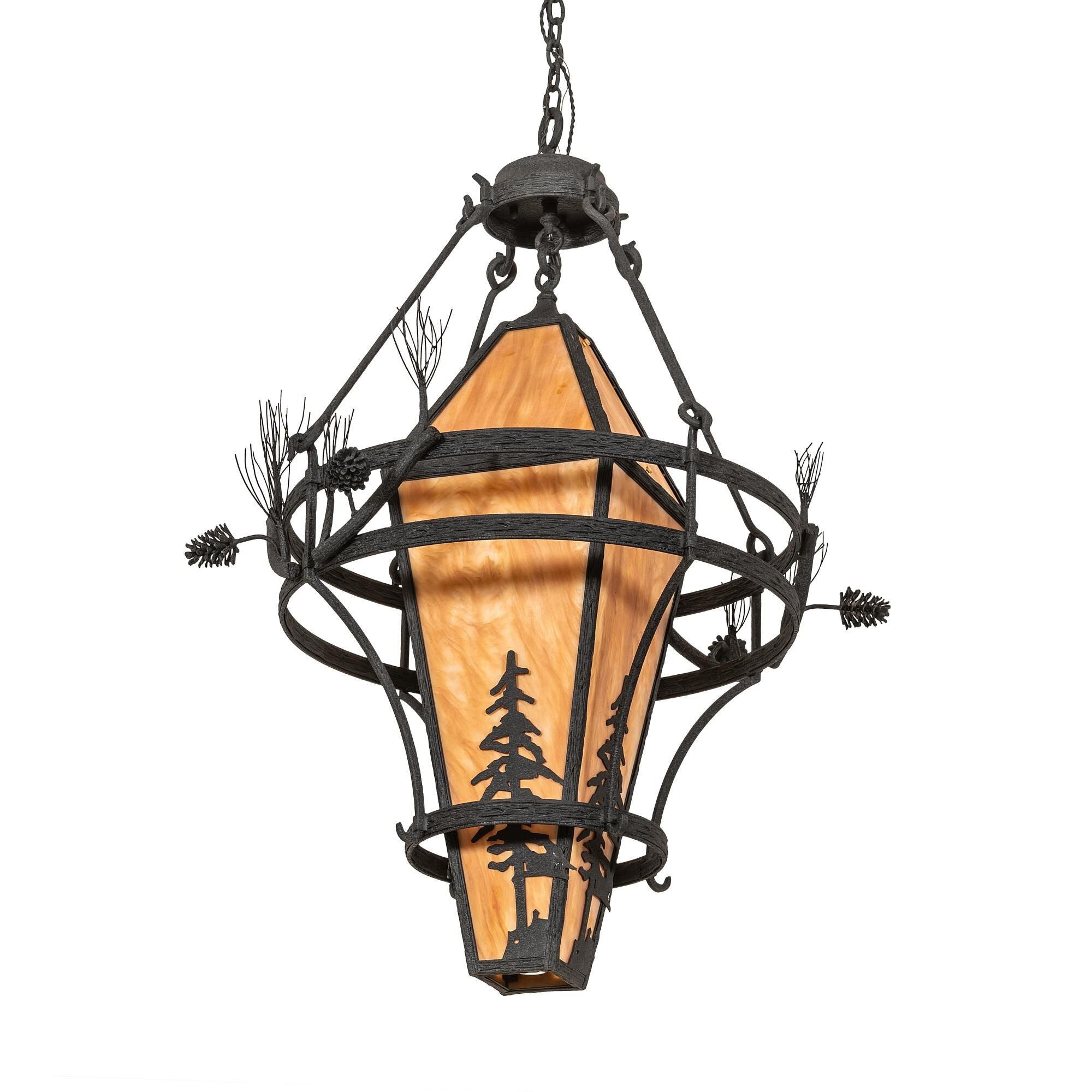 Meyda Lighting Lone Pine 36 Inch Led Large Pendant Cp780020
