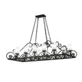 Meyda Lighting Carlotta 66 Inch 12 Light Led Linear Suspension Light Cp779770