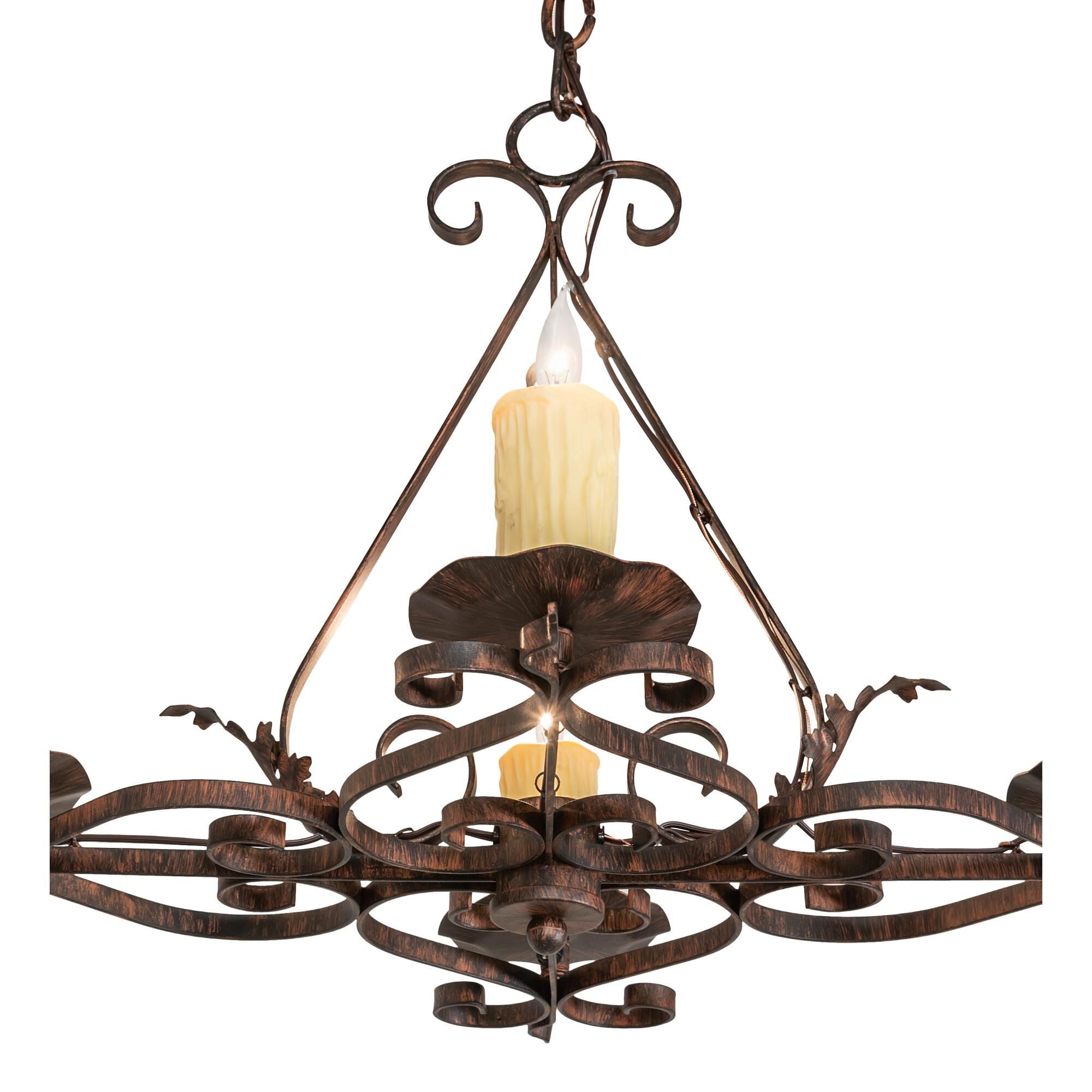 Meyda Lighting Elianna 28 Inch Mini Chandelier Cp780060