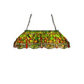 Meyda Lighting Tiffany Hanginghead Dragonfly 32 Inch 6 Light Linear Suspension Light Cp41432