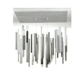 Meyda Lighting Feng Shui 51 Inch 2 Light Semi Flush Mount Cp44506