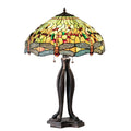 Meyda Lighting Tiffany Hanginghead Dragonfly 30 Inch Table Lamp Cp189010