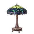 Meyda Lighting Tiffany Hanginghead Dragonfly 31 Inch Table Lamp Cp189013