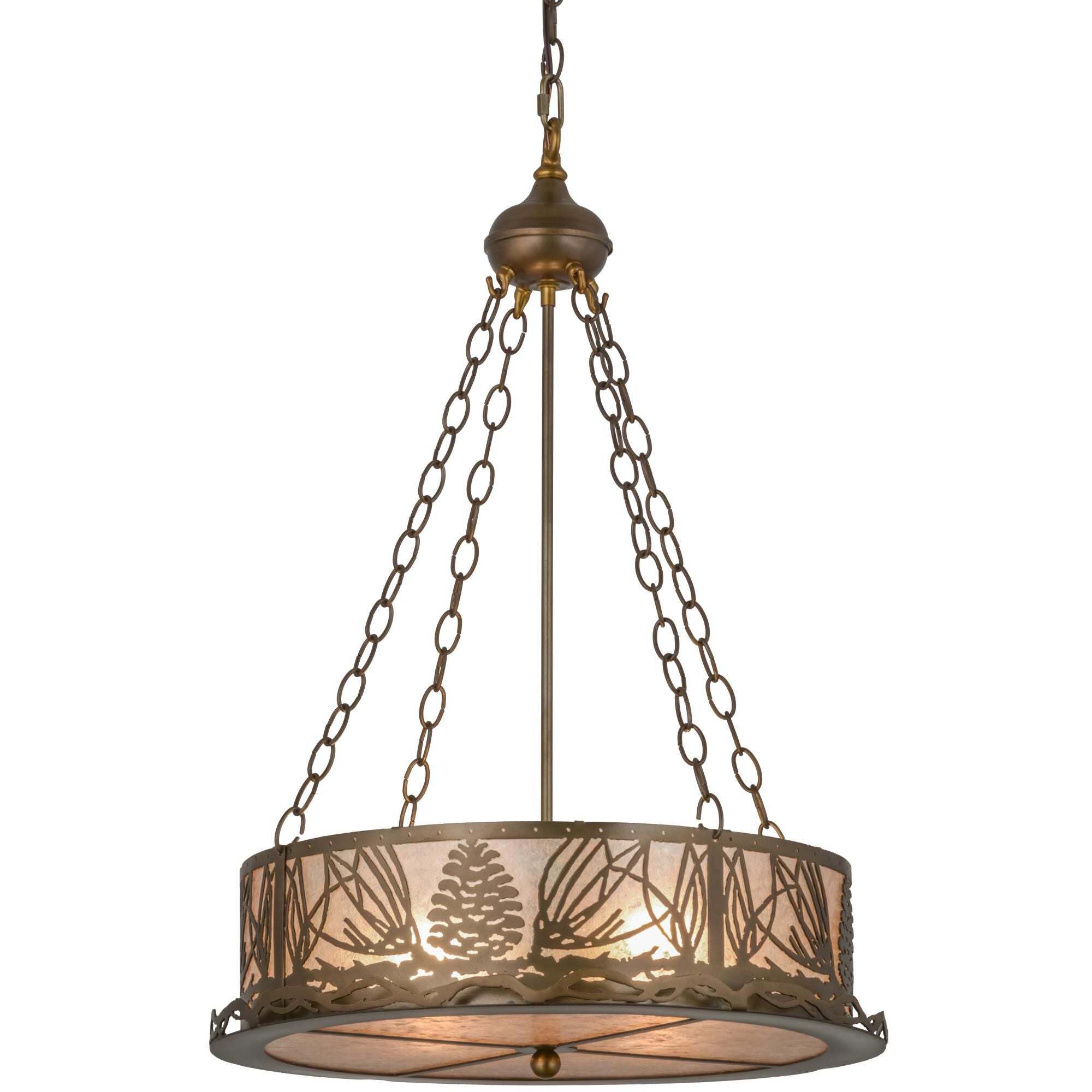 Meyda Lighting Mountain Pine 60 Inch Large Pendant Cp74593