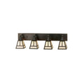 Meyda Lighting T Mission 36 Inch 4 Light Bath Vanity Light Cp78610
