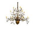 Meyda Lighting Greenbriar Oak 100 Inch 16 Light Chandelier Cp94087
