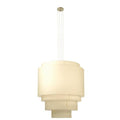 Meyda Lighting Cilindro Cream 31 Inch Large Pendant Cp96989