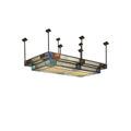 Meyda Lighting Polaris 96 Inch 16 Light Semi Flush Mount Cp101471