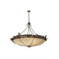 Meyda Lighting Greenbriar Oak 54 Inch Large Pendant Cp119714