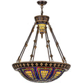 Meyda Lighting Fleur De Lis 28 Inch Large Pendant Cp119721