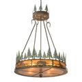 Meyda Lighting Wildlife At Pine Lake 36 Inch Large Pendant Cp120635