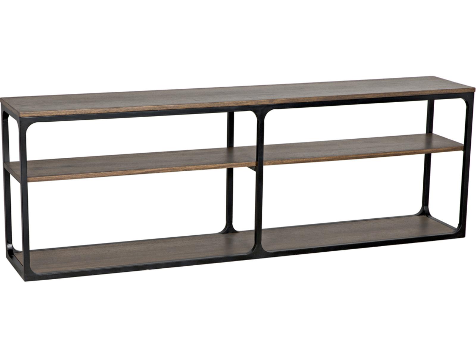 Novie Rectangular Wood Console Table