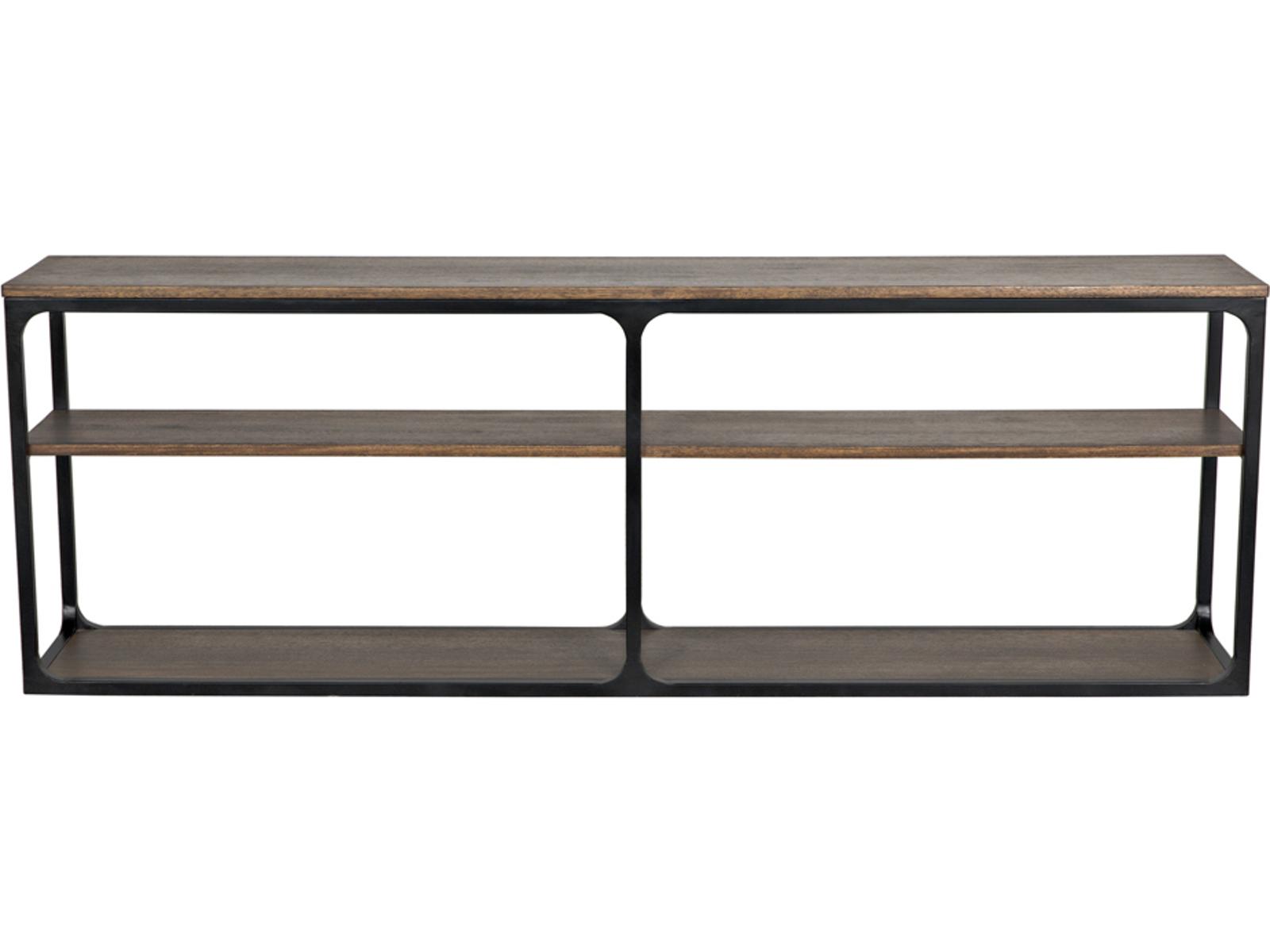 Novie Rectangular Wood Console Table