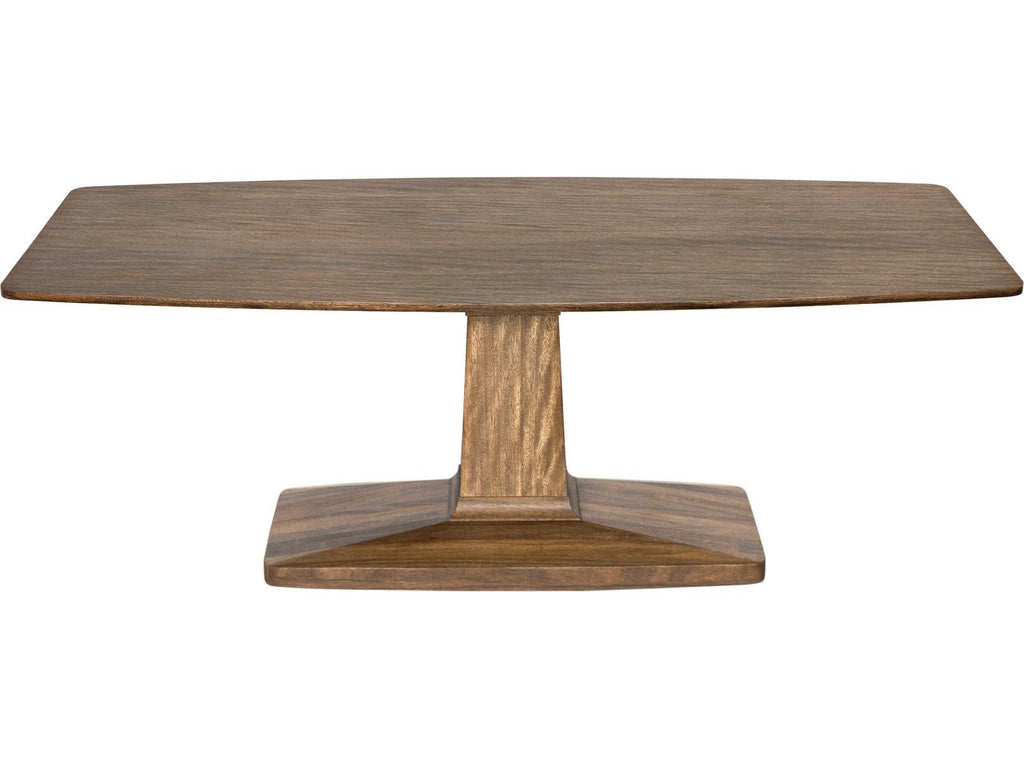 Travis 84 Inch Rectangle Dining Table in Dark Walnut