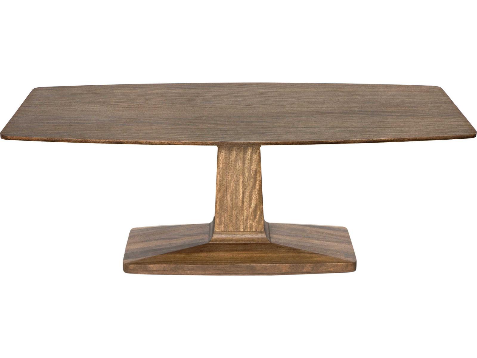 Travis 84 Inch Rectangle Dining Table in Dark Walnut