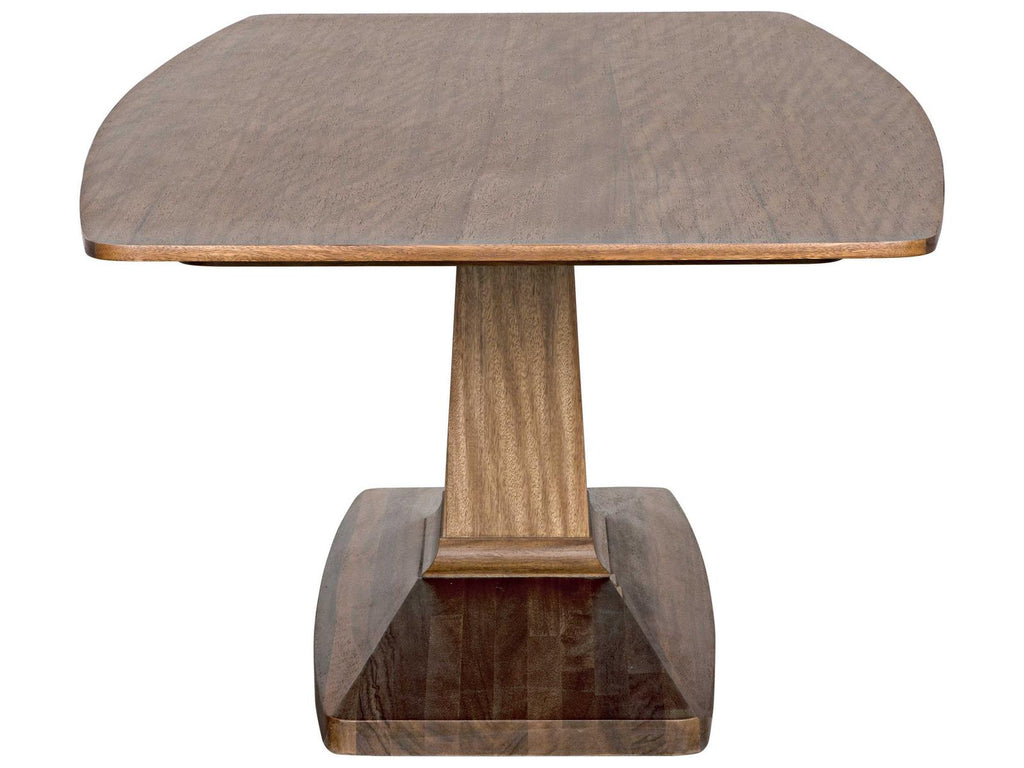 Travis 84 Inch Rectangle Dining Table in Dark Walnut