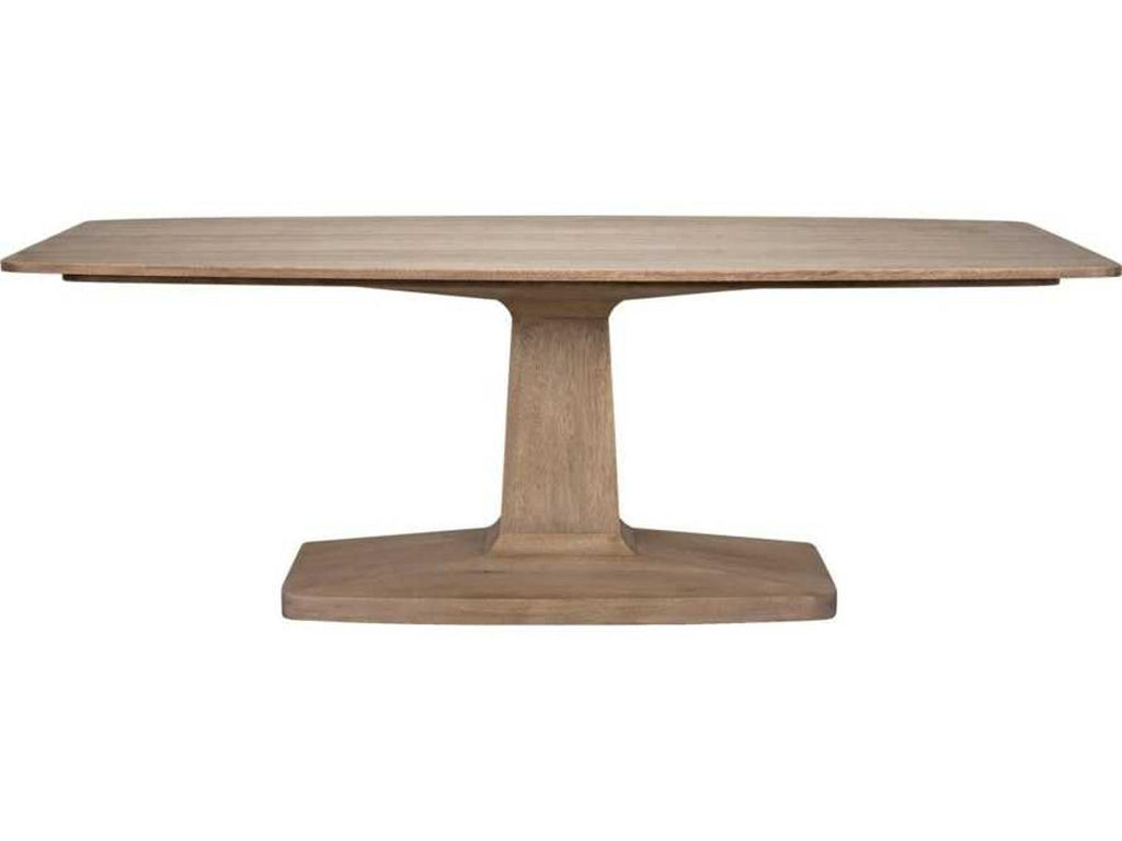 Travis 84-Inch Washed Walnut Rectangular Dining Table