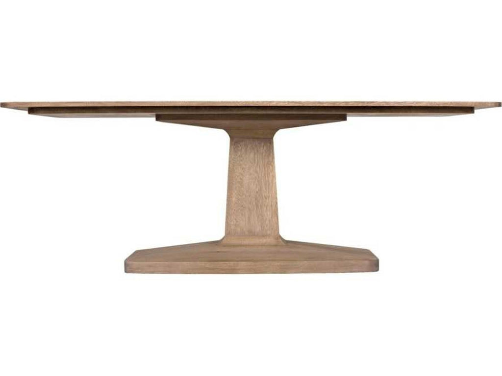 Travis 84-Inch Washed Walnut Rectangular Dining Table