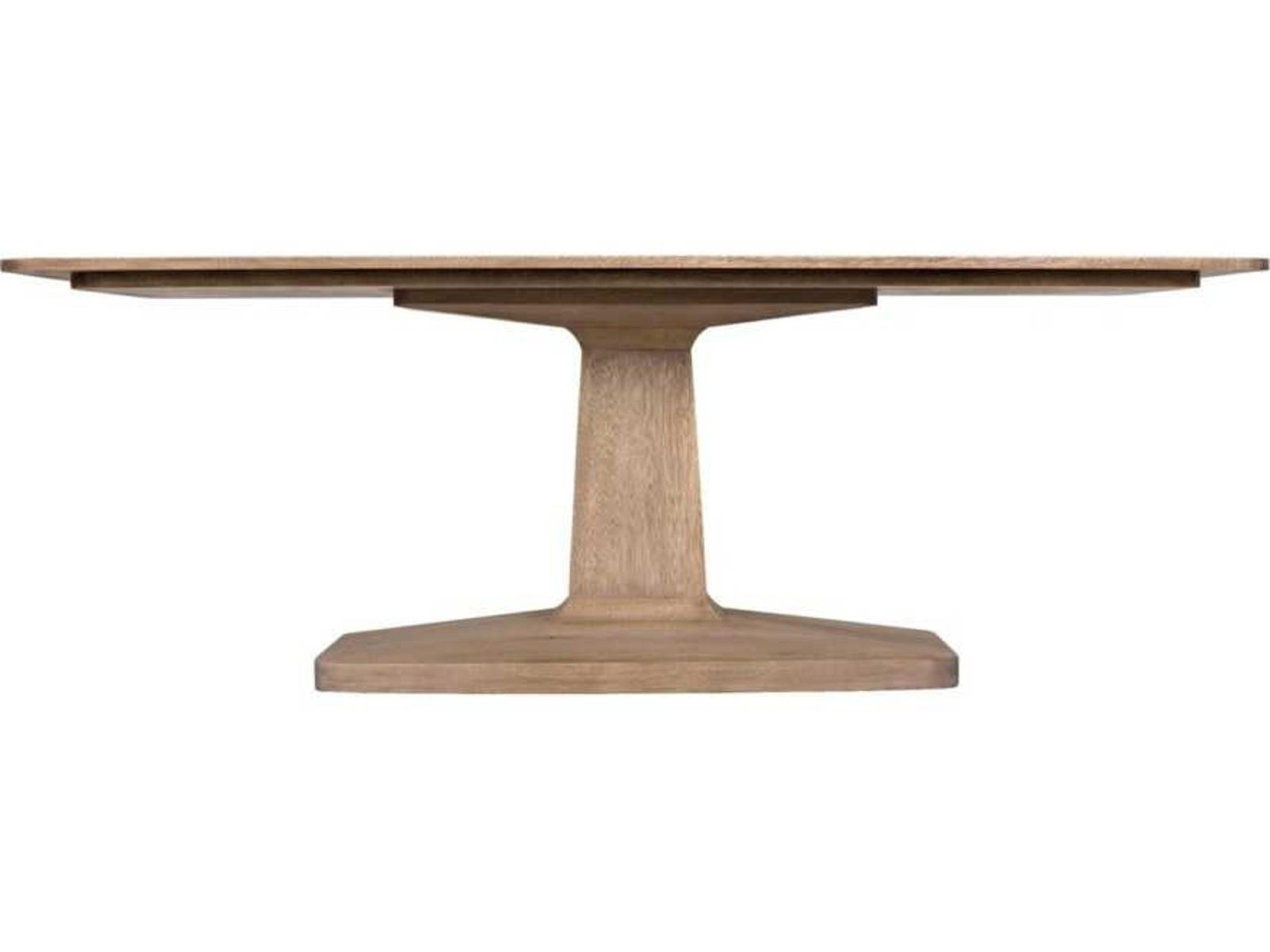 Travis 84-Inch Washed Walnut Rectangular Dining Table