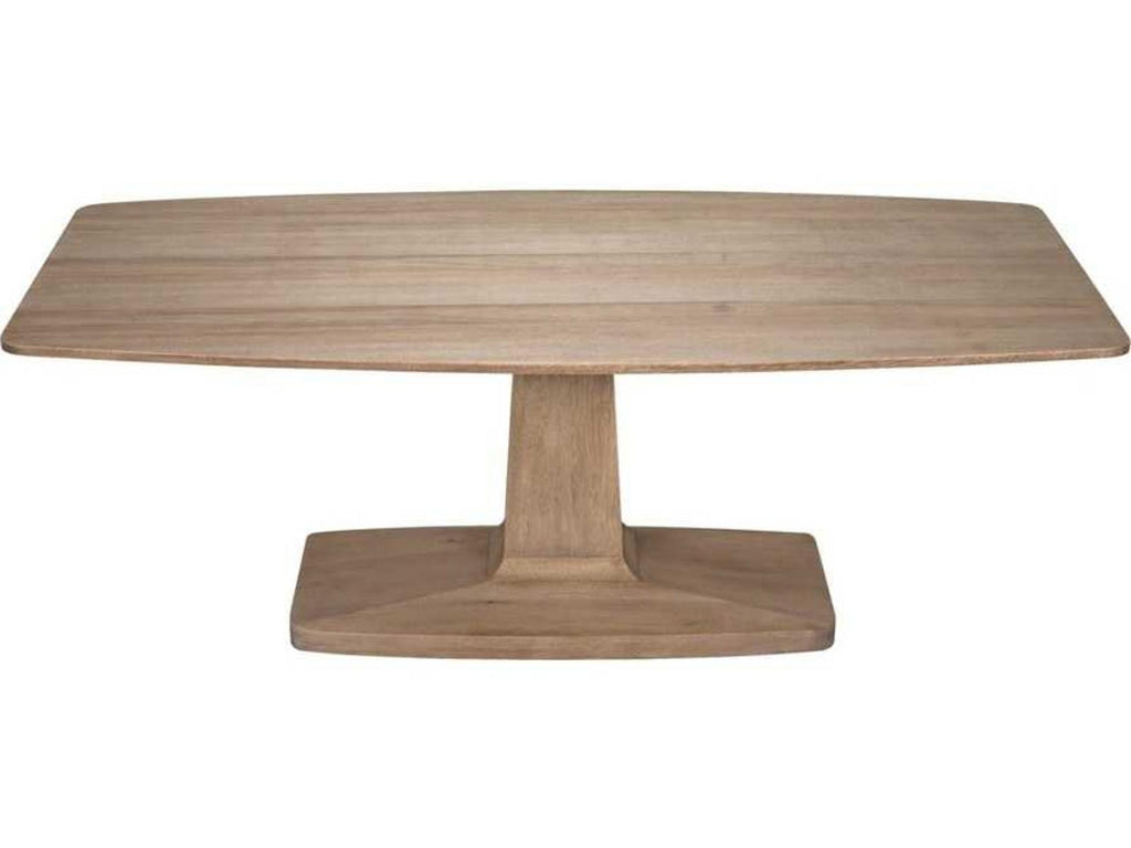 Travis 84-Inch Washed Walnut Rectangular Dining Table