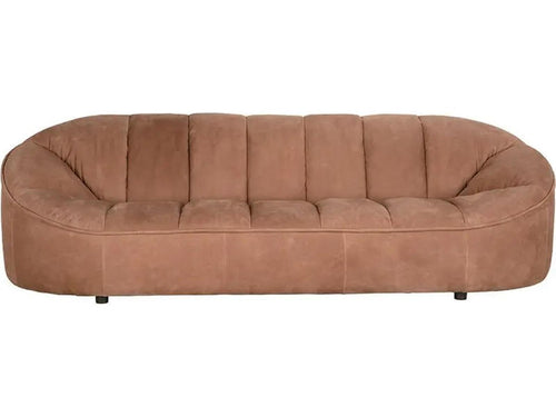 Amadeus 3-Seat Coris Brown Leather Sofa