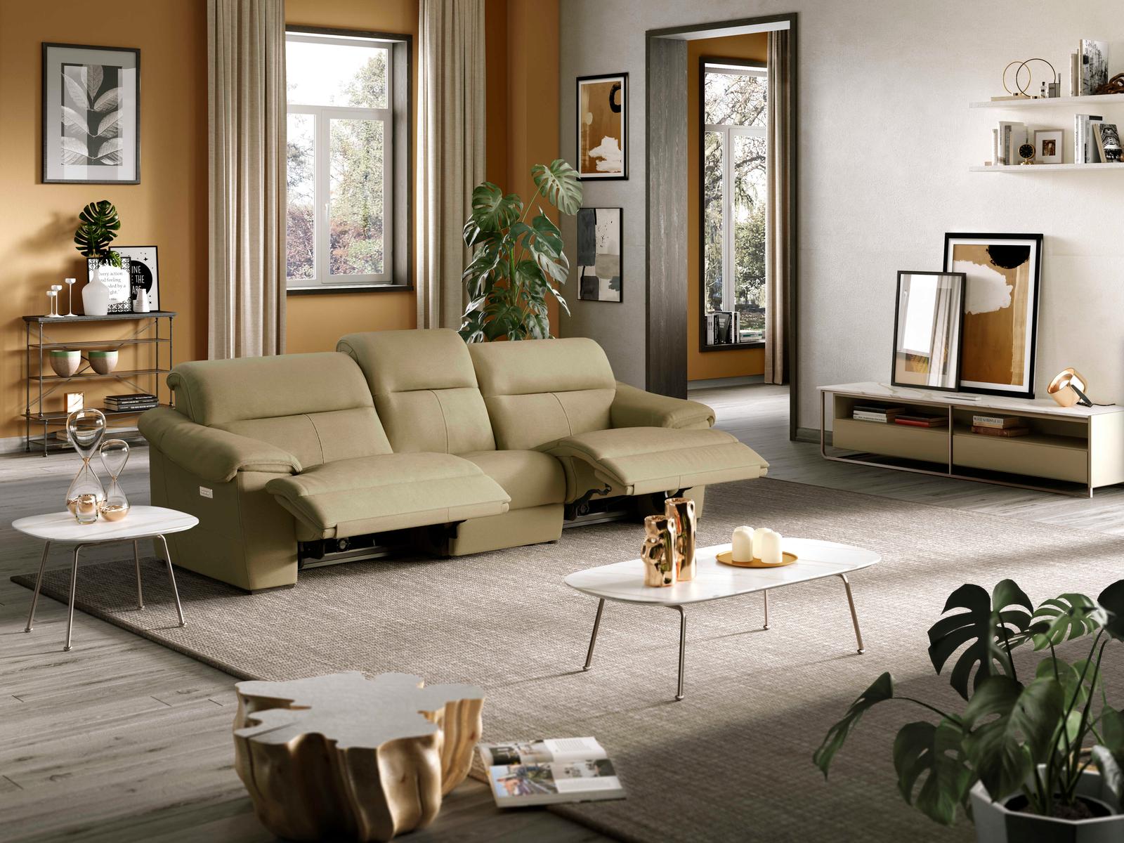 Potenza Power Reclining Sofa