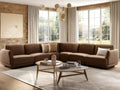 Carter Leather Sectional Sofa