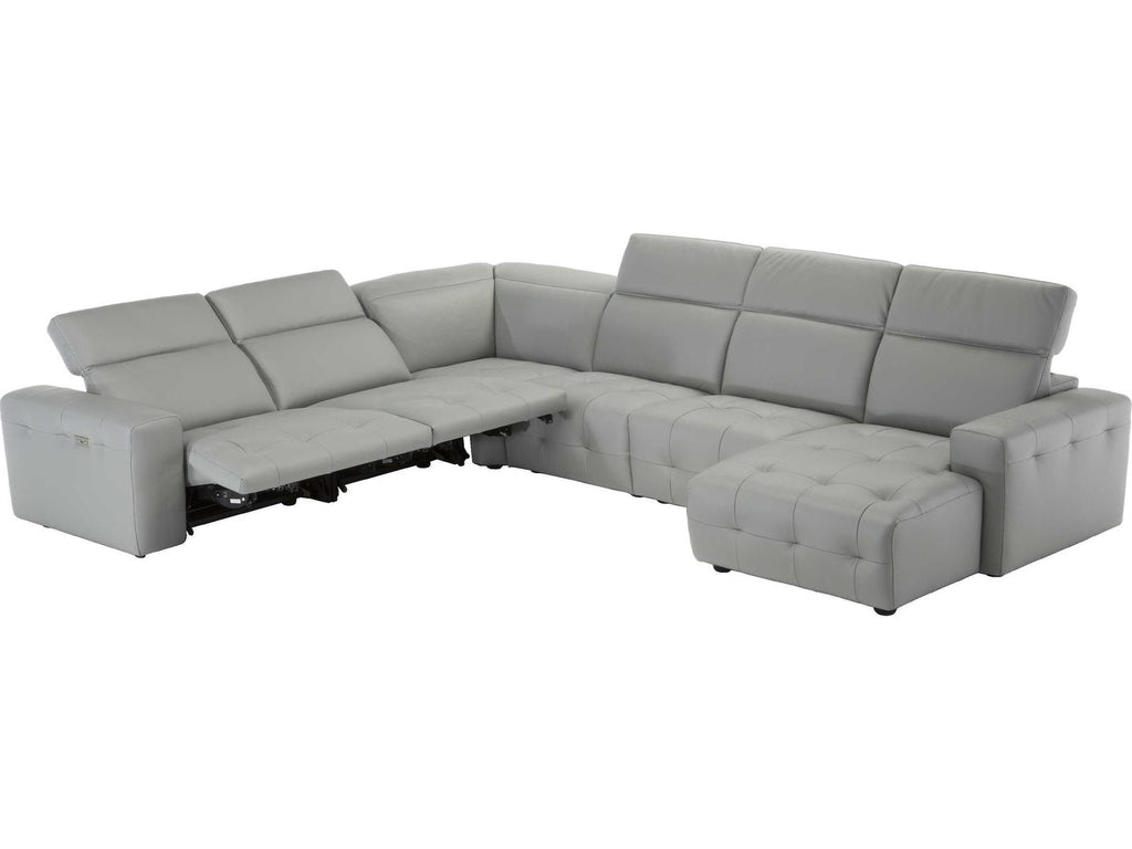 Intenso Leather Sectional Sofa