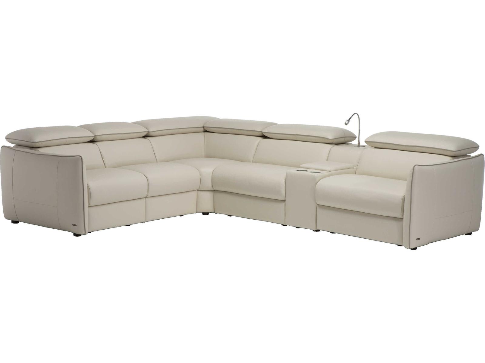 Meraviglia Leather Sectional Sofa