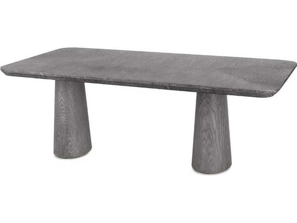 Ingrid Rectangular Dining Table in Medium Grey Chestnut