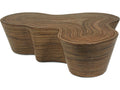 Orgo Organic Coffee Table with Showtime Veneer