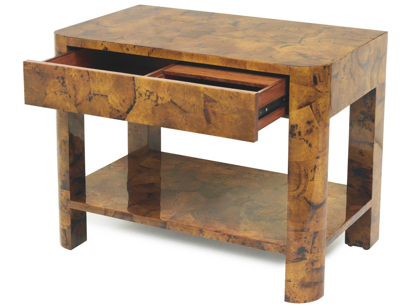 Cleo 1-Drawer Ply Wood Nightstand
