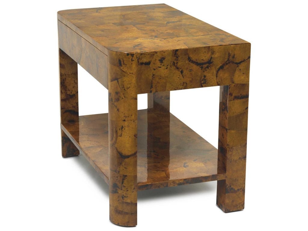 Cleo 1-Drawer Ply Wood Nightstand