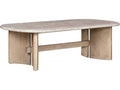 Callaway Oval Wood Coffee Table