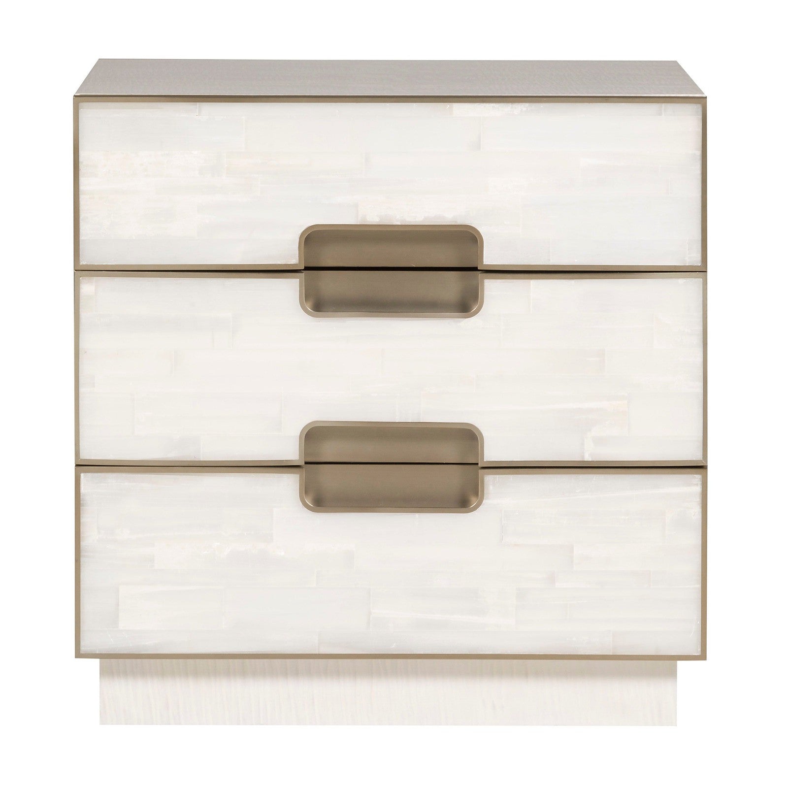 Vanguard Splendor Selenite Nightstand 28"