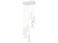 Pablo Cielo 7-Light Cylinder LED Chandelier