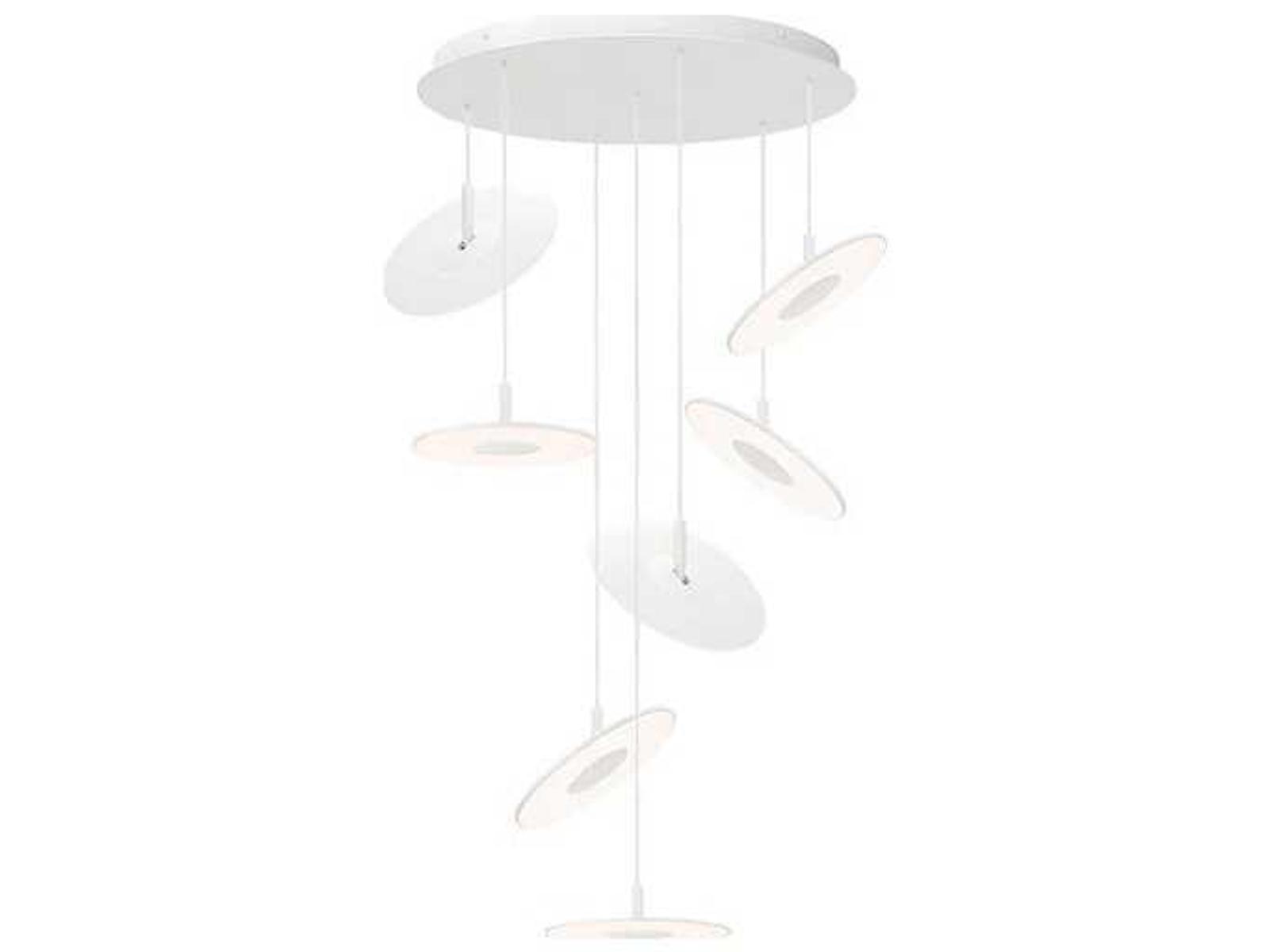 Pablo 7-Light Circa Linear Round LED Chandelier