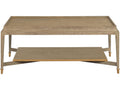 Rectangular Wood Washed Oak Coffee Table