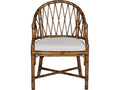 Chateau Brown Rattan Arm Dining Chair
