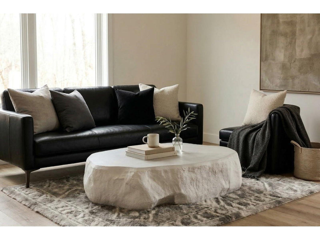 Resin White Coffee Table