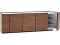 Cornice Sideboard in Walnut and Grey